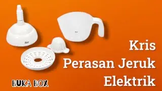 Kris Perasan Jeruk Elektrik / Electric Citrus Juicer | Buka Box
