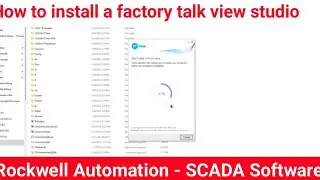How to Install FactoryTalk View Studio | Rockwell SCADA Software || SCADA Software Setup Guide