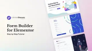Form Builder for Elementor: Create any Form Step by Step Tutorial!
