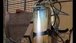 GOX/IPA Spark Torch Igniter Full Burn
