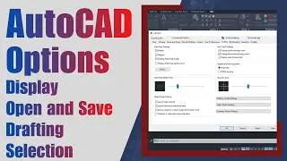 AutoCAD Option Tab: Must-Know Tips for Beginners – Colors, Save & Drafting