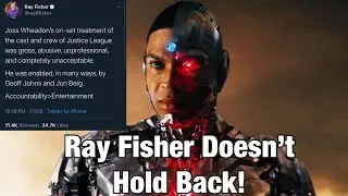 Ray Fisher(Cyborg) Reveals Justice League Set Issues!