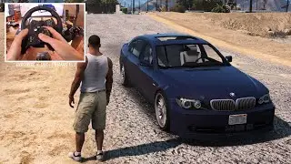 2006 BMW Alpina B7L - GTA V | Logitech G29 🔥 When GTA VI ? Who waiting?