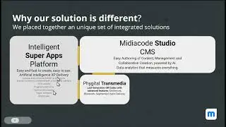 Why Midiacode technology framework is different