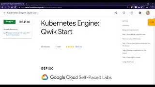 Kubernetes Engine: Qwik Start | GCCP 