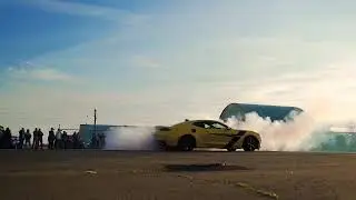 Сжег покрышки CAMARO Club KRD