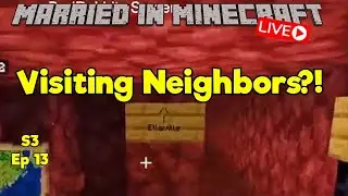 Visiting Neighbors??!  Season 3 EP13  #DivergenceSMP #MiM #Minecraft #XBox