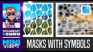 Affinity Designer Tutorial - masking with compounds and symbols