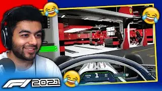 NEW UPDATE FOR THE F1 2021 GAME?! FREEROAM PITLANE DRIVING?!