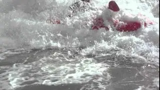 GB Ducks Kayak Surfing @ Sandbanks 11/09/2011 Video 2