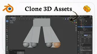 How to duplicate an object in Blender (Fast Repeat)
