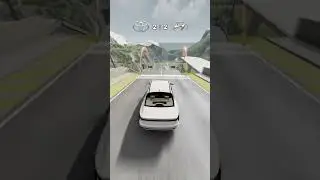 Toyota Camry vs Hyundai Accent #beamngdrive #shorts