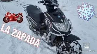 CU SCUTERU PE ZAPADA❄️ OFFROAD+DRIFTURI🏍🔥