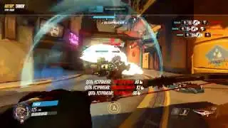 Overwatch Junkertown -4 nice moment hanzo by TaNoR