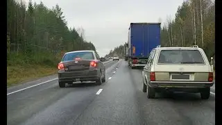 Обгон. Будьте максимально внимательны на дорогах!