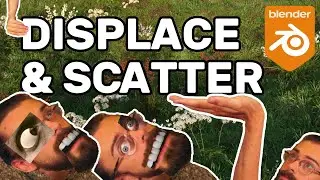 Displacement and Scattering - Geometry Nodes 101