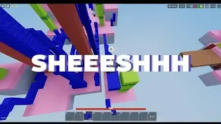 Im now a PRO at telebridging...(Roblox Bedwars)