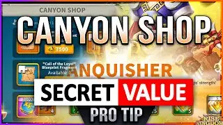 Canyon Shop - SECRET Value Legendary Material Trick - Rise of Kingdoms ROK Fleisch
