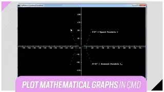 Plot Mathematical Graphs in CMD - Plot Function 2.0 | TheBATeam