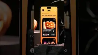 Mobile App UI Design - Event App Speed Design #shorts #appdesign
