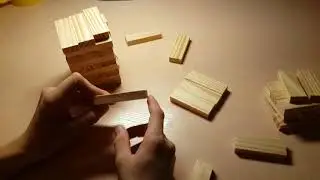 Деревянная башня (Дженга) из Fix Price