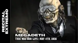 MEGADETH  - This Was Our Life | Full Concert (Day 1), Chile