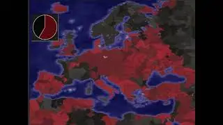 Territorial.io Timelapse but Europe