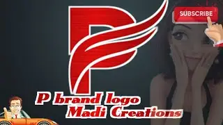 P brand logo #pixellab #logodesign #youtubeviralvideos #youtuber #pixellabediting #logo #fun #madi