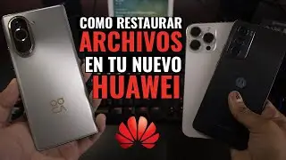 Como RESTAURAR archivos en tu nuevo TELEFONO Huawei - Desde Android o iOS