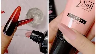 Extension con polygel | parte 2 #nailart #nails #nailtech #naildesign #uñas 