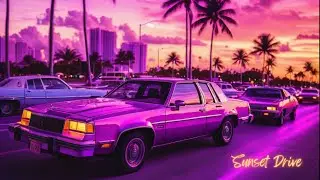 Miami Sunset Drive - Synthwave | Retrowave | Dreamwave | Chillwave [SUPERWAVE]