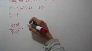 Using the Definition of Factorial