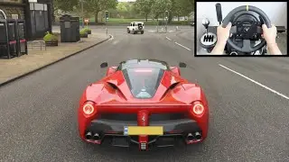 LaFerrari - Forza Horizon 4 (Steering Wheel + Paddle Shifter) Gameplay