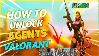 (HINDI) HOW TO UNLOCK FASTEST AGENTS IN VALORANT