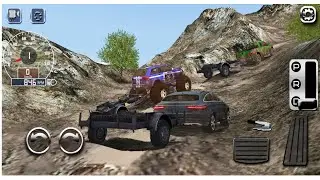 4x4 offroad rally 7# free ride and level extreme-muddy mountain climbing race#android gameplay