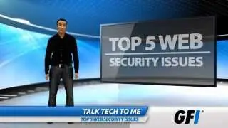 Top 5 web security issues