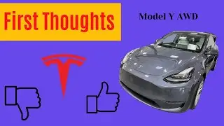 Tesla Model Y AWD Initial Thoughts