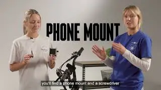 How to install Phone Mount on PASIO UNO Bike?