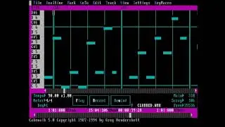 [MSDOS] [MIDI] Cover done in Cakewalk 5 - 