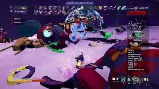 A "totally normal" Risk of Rain 2 Simulacrum run, now with friends (and chaos)