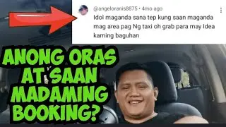 Paano Magkaroon ng Madaming Booking/Tips sa Baguhang Grab driver at sa mga Susubok pa lang