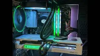 Asrock Intel Arc B580 Steel Legend OC 12  GB  , unboxing, test in 2 games, 1080p, epic