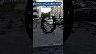 арт-объект Подкова счастья в Череповце 