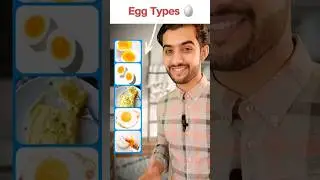 Eggs Vocabulary | Types of Eggs 🥚 #english