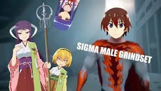 Snotty boy glowup meme but it’s a Higurashi SOTSU meme