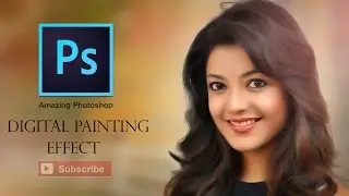 Photoshop CC Tutorial - Digital Painting Effect