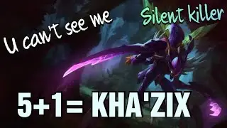 LOL WILDRIFT: KHA'ZIX (KILLING MACHINE) best build kha'zix