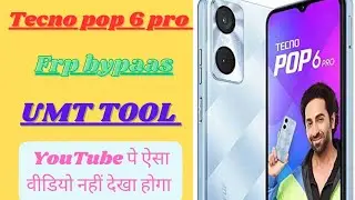 tecno pop 6 pro Frp Bypass UMT TOOL II tecno pop 6 pro google account remove