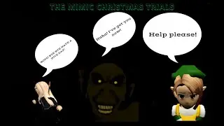 Krampus Is Crazy!!! | Roblox The Mimic Christmas Trials