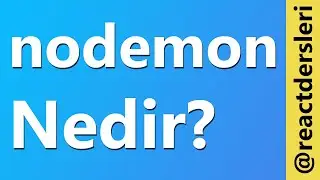Nodemon nedir? Nasıl kurulur? Nasıl kullanılır?